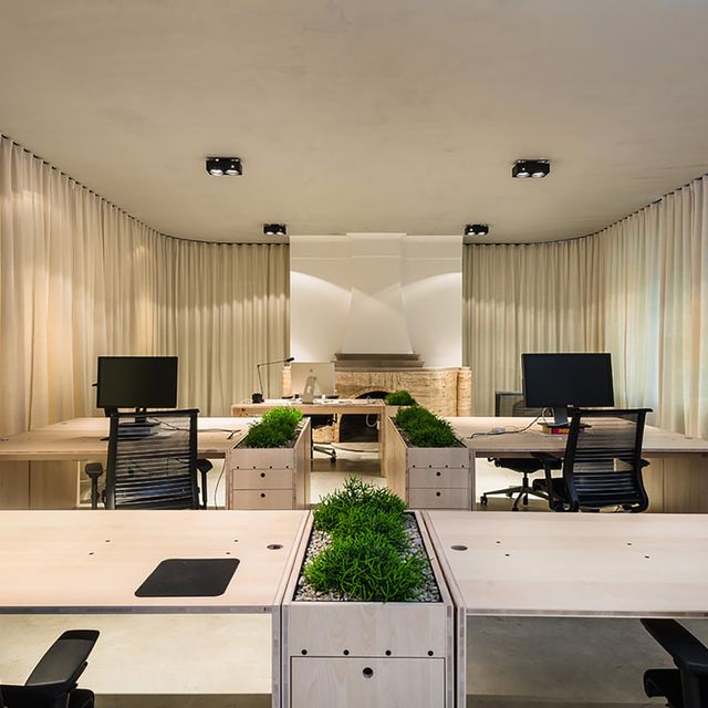 Specialbeställda gardiner till kontor i Göteborg
