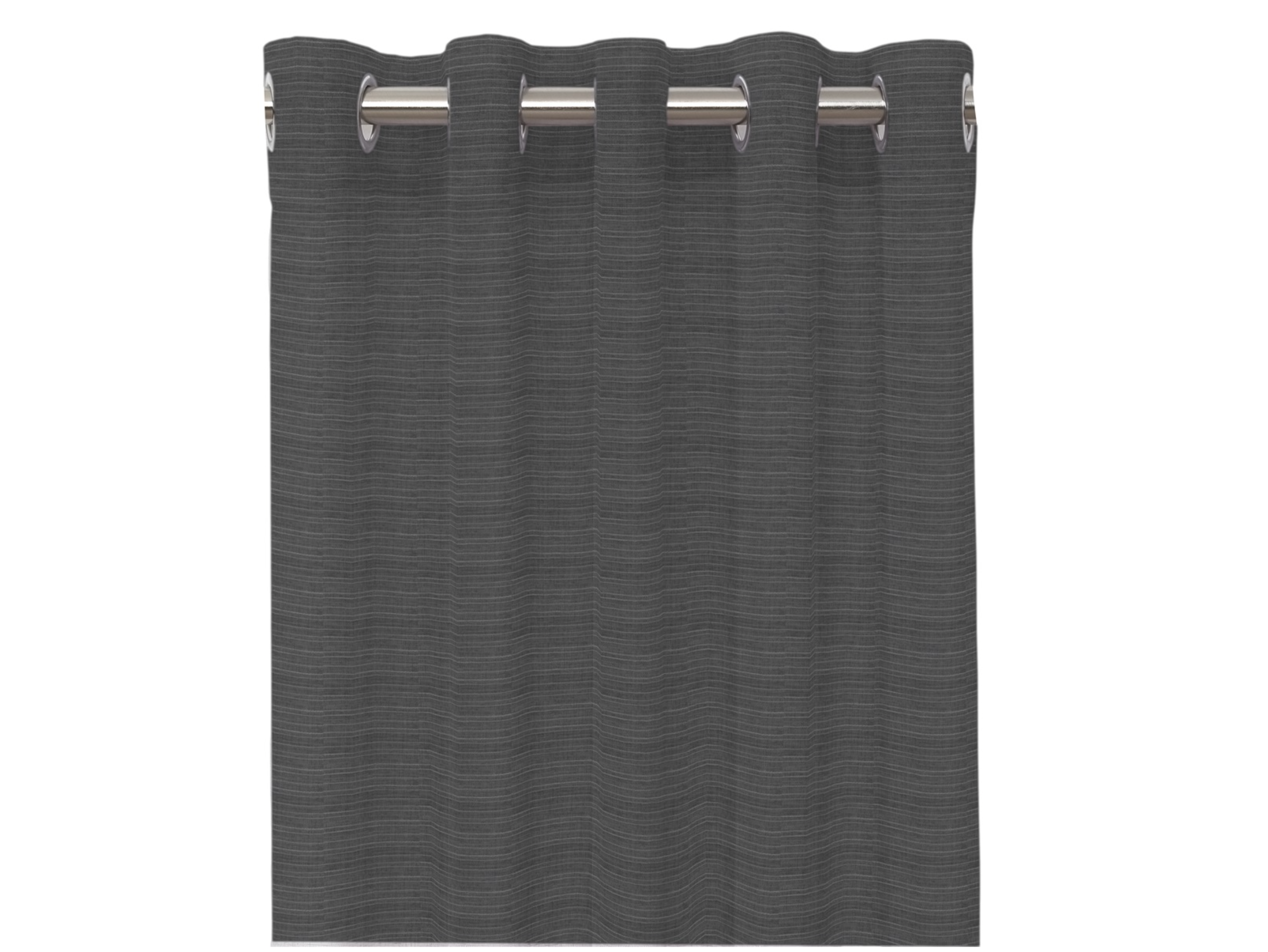 Grön veckbandsgardin