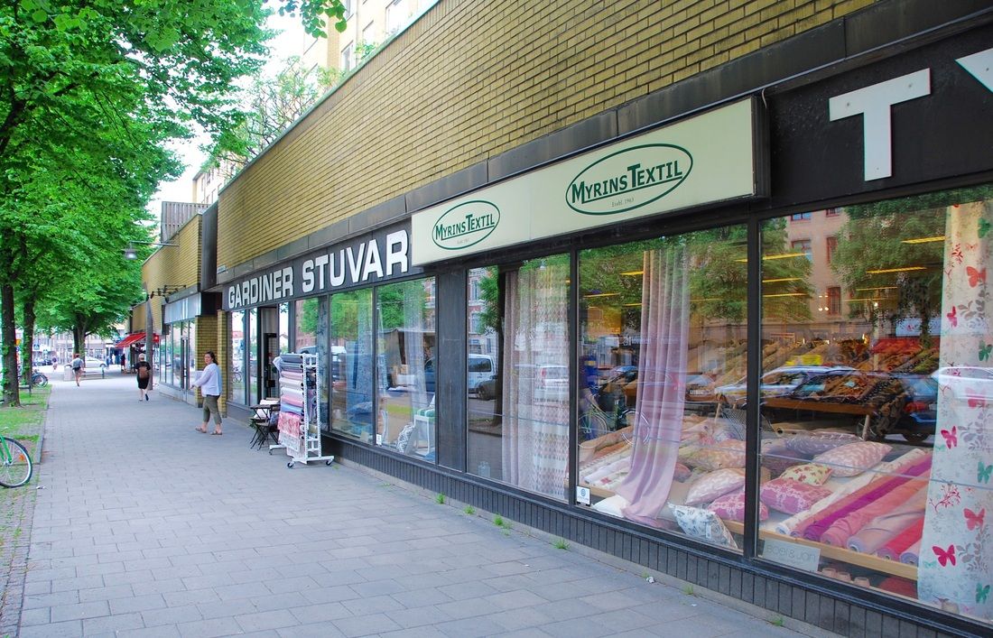 Tygaffär i Göteborg Centrum | Myrins Textil AB